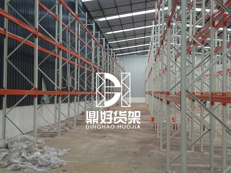华润水泥（弥渡）有限公司横梁托盘货架项目现场