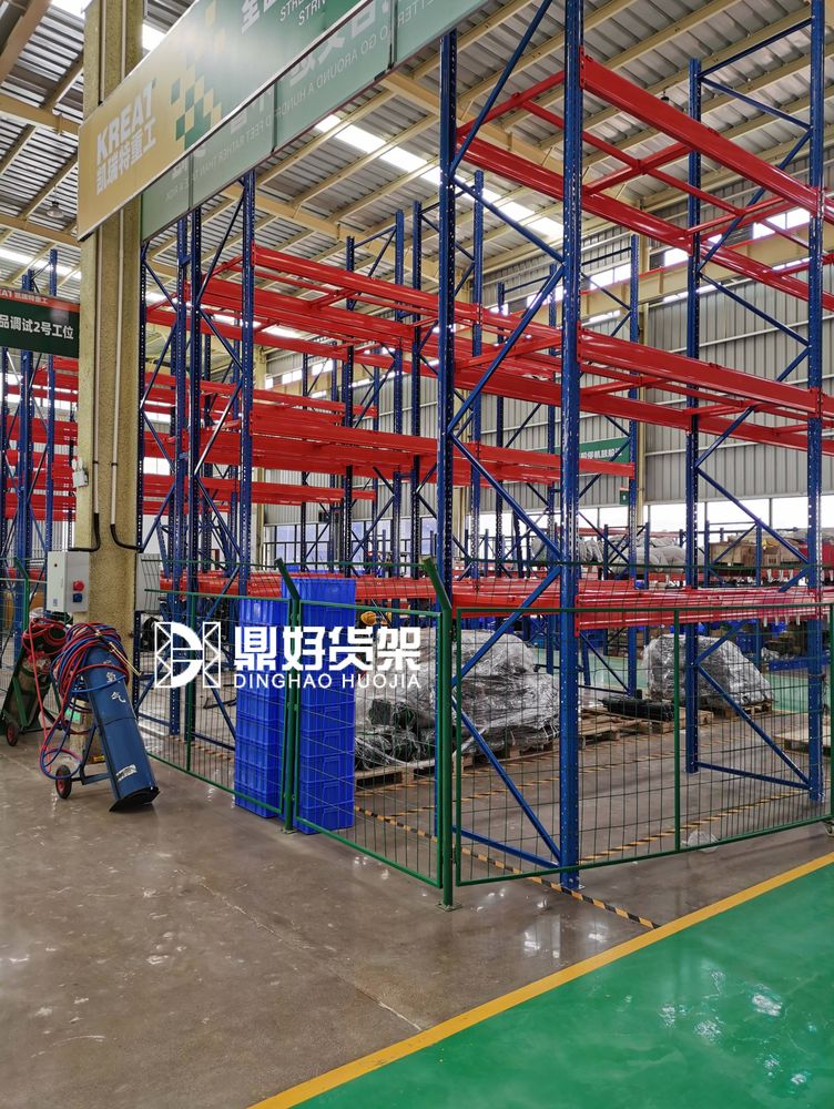 云南凯瑞特工程机械设备有限公司横梁托盘货架项目现场